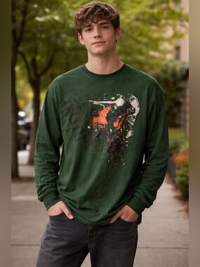 Seattle Cotton Young Man XL (Boy) Long Sleeve Shirt NWT